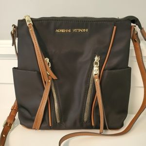 Adrienne Vittadini Black Crossbody Bag